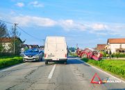 U udesu vozila i traktora kod Bijeljine povrijeđen vozač FOTO