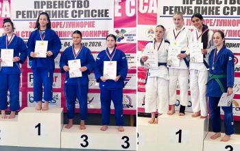 Zvorničke džudistkinje herojski do medalja: Zlato i bronza uprkos povredama