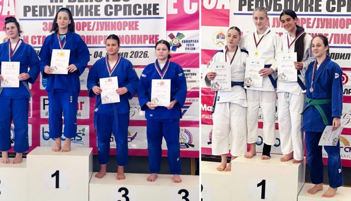 Zvorničke džudistkinje herojski do medalja: Zlato i bronza uprkos povredama