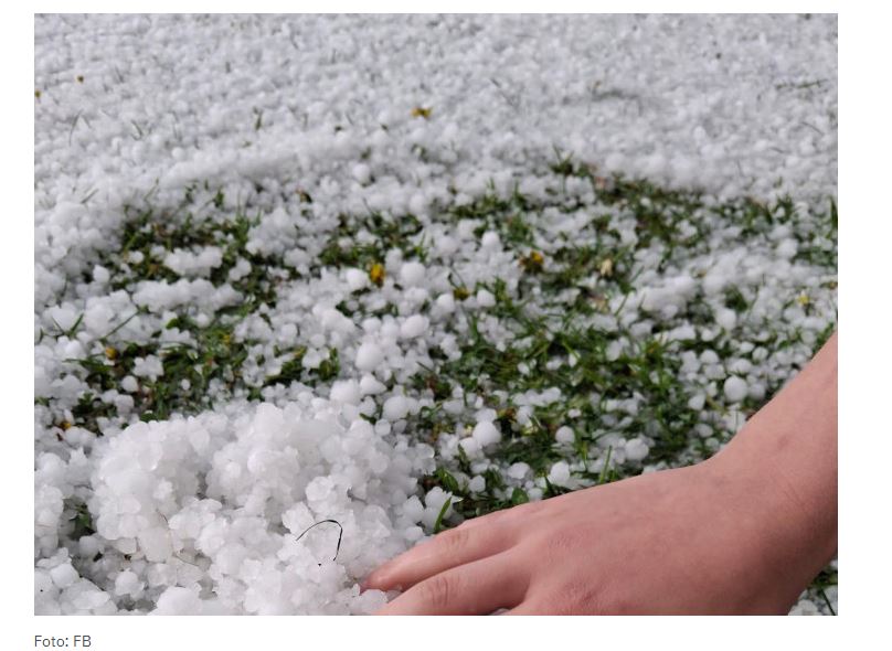 Nevrijeme se širi regionom: Oluja i grad u Sloveniji i Hrvatskoj