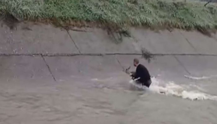 Mladi Podrinjac skočio u nabujalu rijeku kako bi spasio srnu (VIDEO)