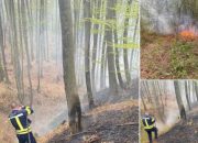 Požar u Dugom Dijelu brzo stavljen pod kontrolu, još jedno upozorenje na opasnosti paljenja vatre na otvorenom (FOTO)