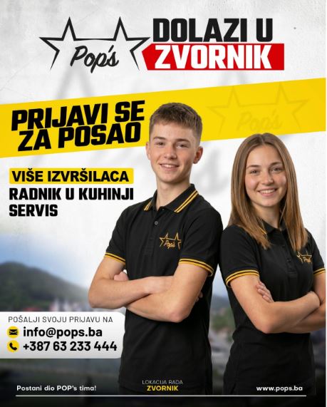 Najveći domaći lanac brze hrane stiže u Zvornik: Pop’s otvara svoj deveti restoran u Zvornik City Parku