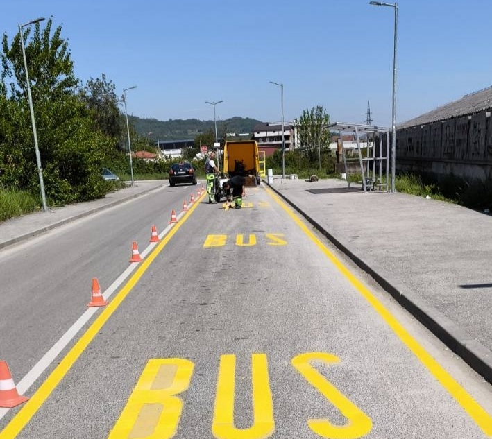 Obnavlja se signalizacija autobuskih stajališta na dionici Karakaj–Pilica