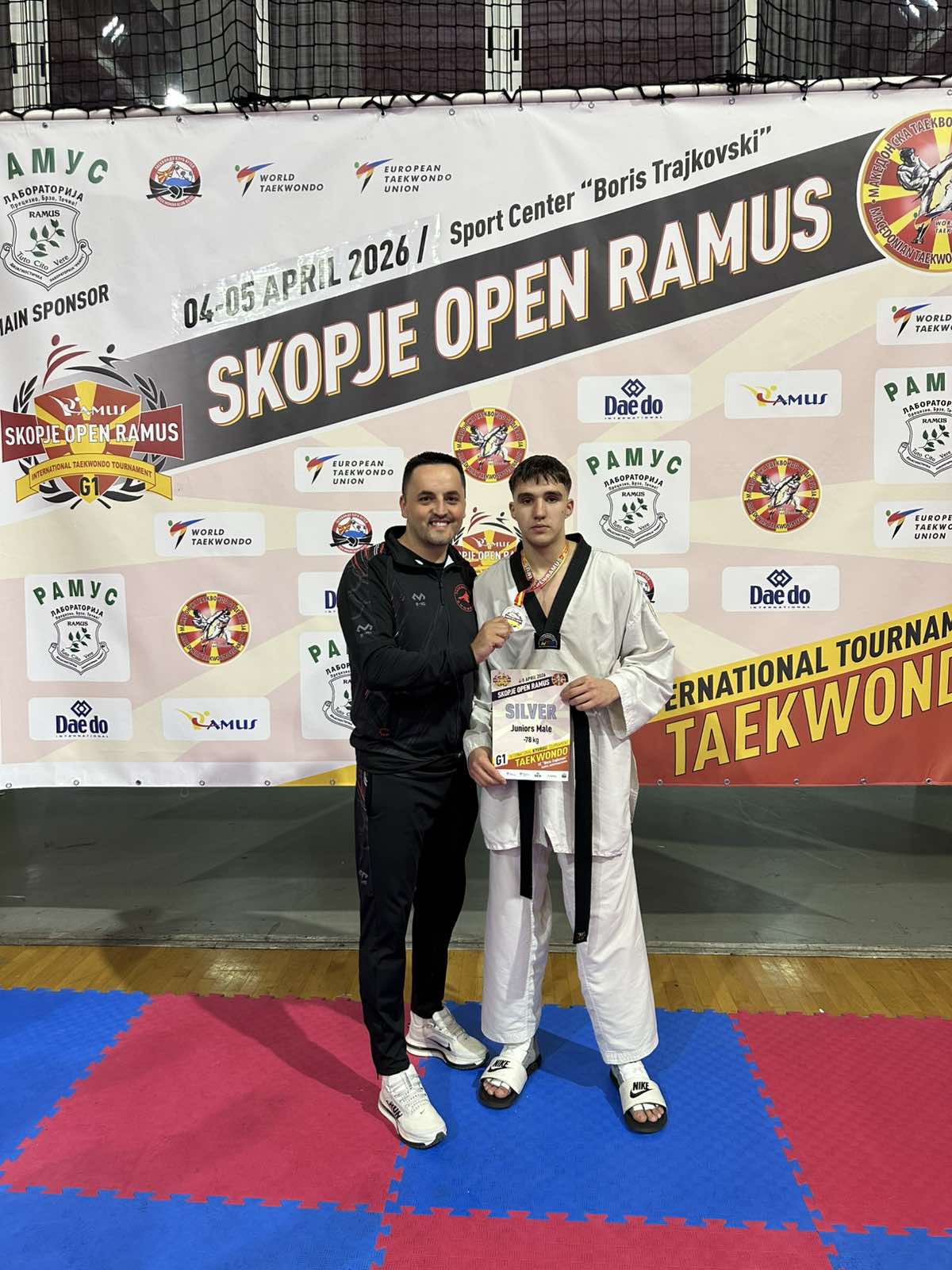 Novi uspjeh Tekvondo kluba Zvornik: Srebro sa G1 turnira u Skoplju