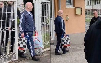 Pogledajte trenutak kada Fikret Hadžić Hadžija nakon 24 godine napušta zatvor u Zenici (VIDEO)