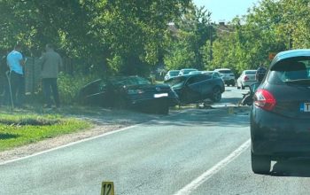 Na magistralnom putu Zvornik-Tuzla sudar tri vozila (FOTO)