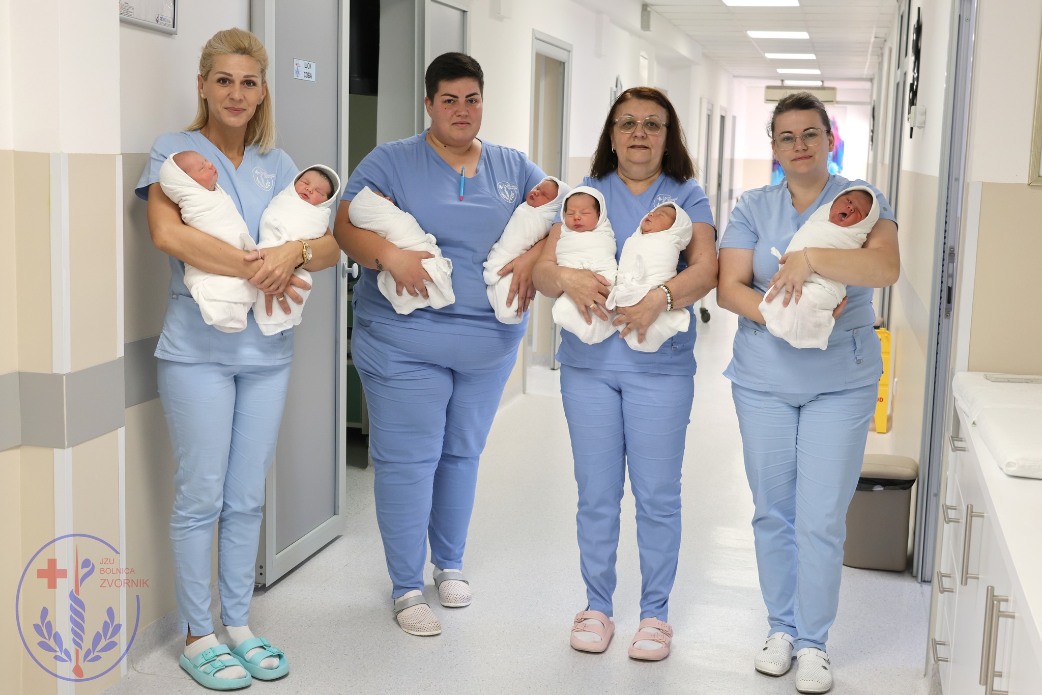 Lijepe vijesti iz zvorničkog porodilišta: U dva dana rođeno deset beba (FOTO)