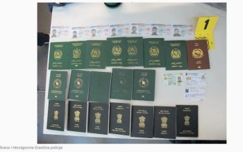 Pripadnici Granične policije BiH oduzeli 64 dokumenta koja se dovode u vezu s krivičnim djelom krijumčarenje osoba