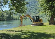 Počelo uređenje gradske plaže u Zvorniku
