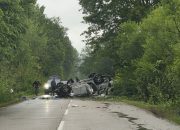 Dva lica povrijeđena na putu od Kalesije prema Živinicama (FOTO)