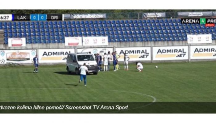 Drina ostala neporažena i ,,skinula“ Laktaše sa liderske pozicije, utakmicu obilježila teška povreda mladog igrača