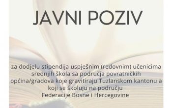 POZIV za dodjelu stipendija učenicima srednjih škola u Zvorniku