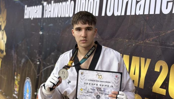Sjajan uspjeh TKD Zvornik u Nišu, Đorđe Živković osvojio srebro na jednom od najjačih evropskih turnira