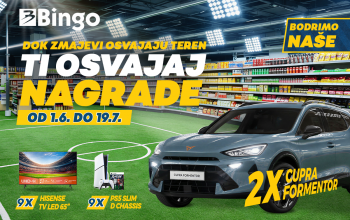 Bingo pokrenuo veliku nagradnu igru “Bodrimo naše”
