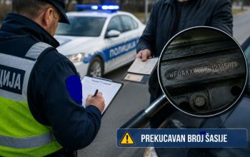 Sumnjiva dokumentacija i prepravljan broj šasije, policija podnijela izvještaj o krivičnom djelu