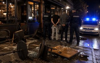 Pijani demolirali inventar ugostiteljskog objekta, brzo završili u policiji