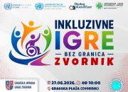 „Inkluzivne igre bez granica“ 27. juna na gradskoj plaži u Zvorniku