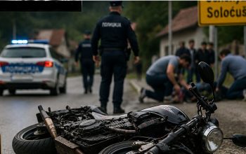 Tri lica završila u zvorničkoj bolnici nakon saobraćajne nezgode u kojoj je učetvovao motociklista i dva pješaka, jedno lice uhapšeno