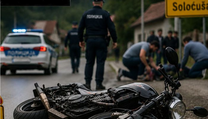 Tri lica završila u zvorničkoj bolnici nakon saobraćajne nezgode u kojoj je učetvovao motociklista i dva pješaka, jedno lice uhapšeno