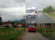 Jedno lice smrtno stradalo u Kozluku, u toku obustava saobraćaja (FOTO)