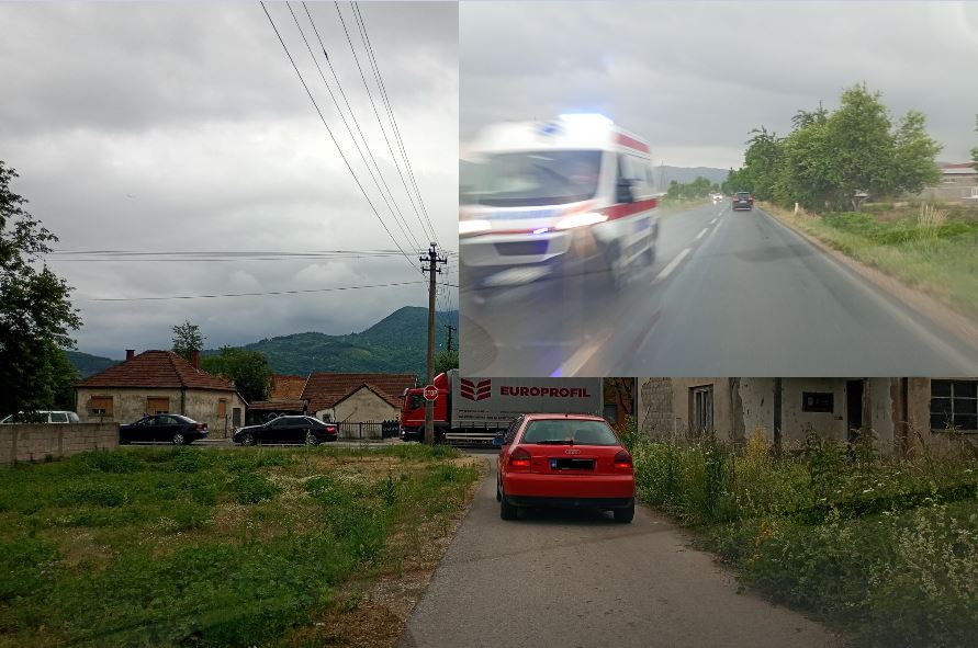 Jedno lice smrtno stradalo u Kozluku, u toku obustava saobraćaja (FOTO)