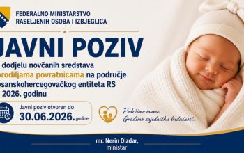 Javni poziv za porodilje povratnice u RS: Do 1.000 KM podrške za novorođenu djecu