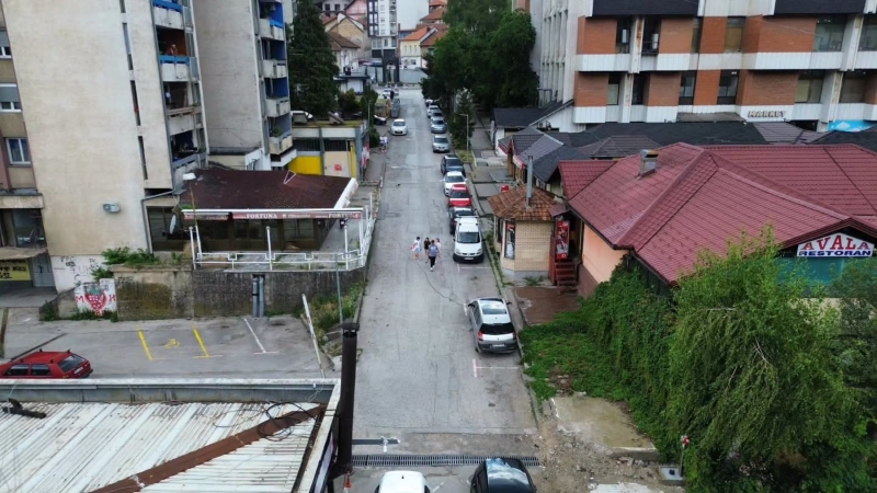 Počela rekonstrukcija ulice prema Rekreativno-sportskom centru