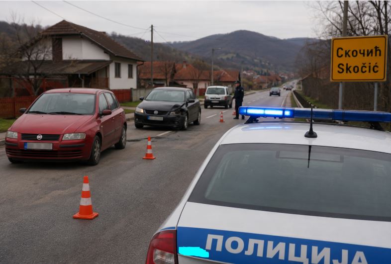 Povrijeđena jedna osoba u saobraćajnoj nezgodi u Skočiću