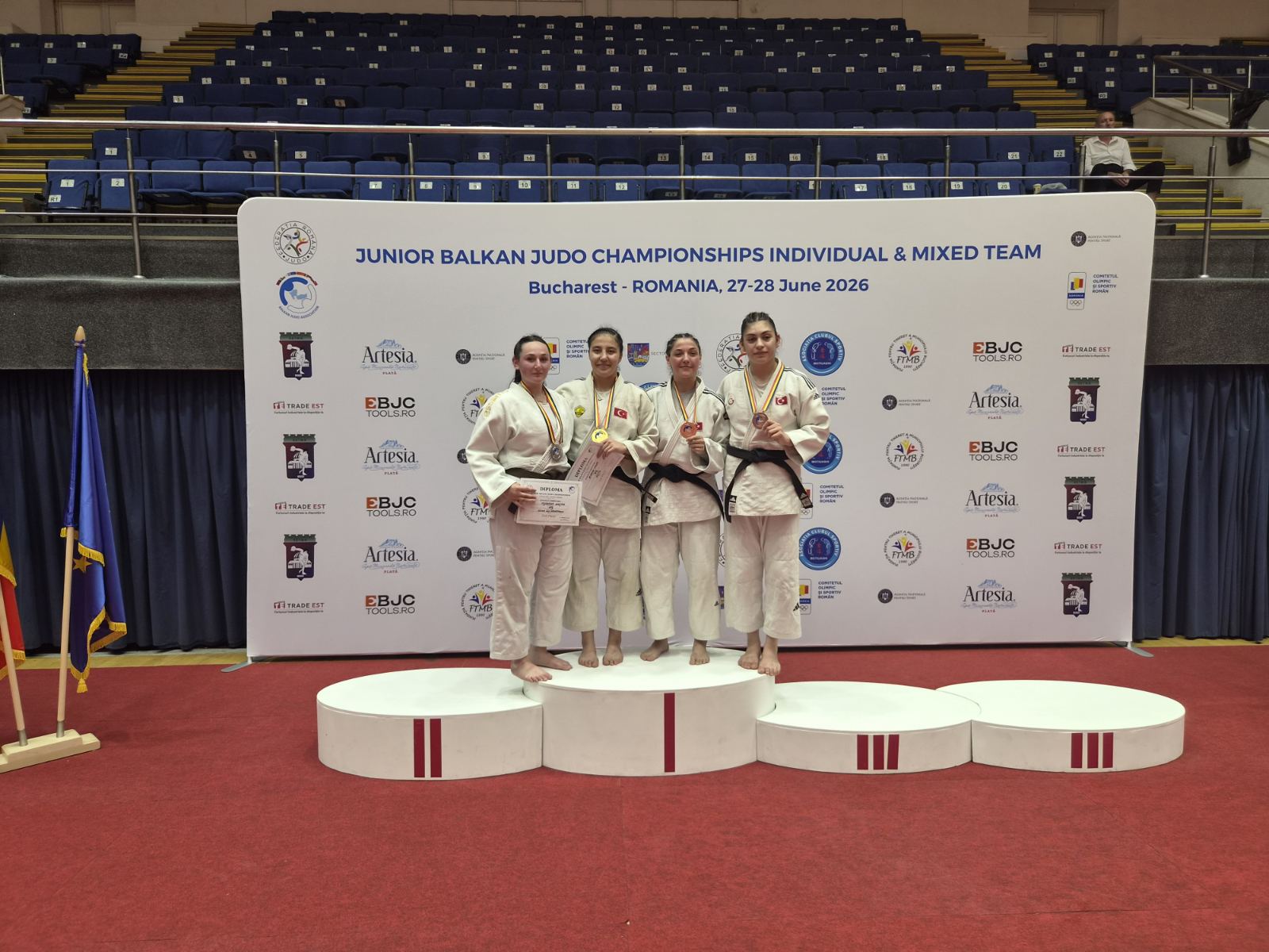 Veliki rezultat zvorničkog džudoa: Vicešampionka Balkana iz redova „Sokolova“ (FOTO)