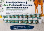 Zahvaljujući donaciji kompanije „Zux 4“, škola u Križevićima uskoro u novom ruhu