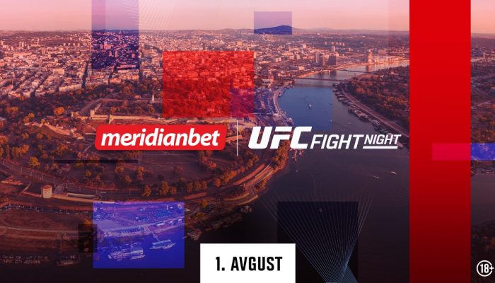 Meridianbet zvanični sponzor UFC Fight Night Belgrade