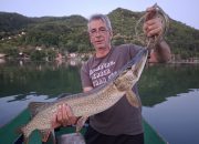 Kapitalna štuka na Zvorničkom jezeru, sretne ruke Divičanac Uzeir Dedić ”Gele” (FOTO)