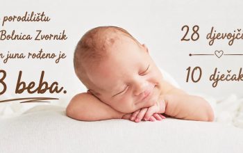 U junu dva blizanačka poroda u Zvorniku – ukupno 38 beba