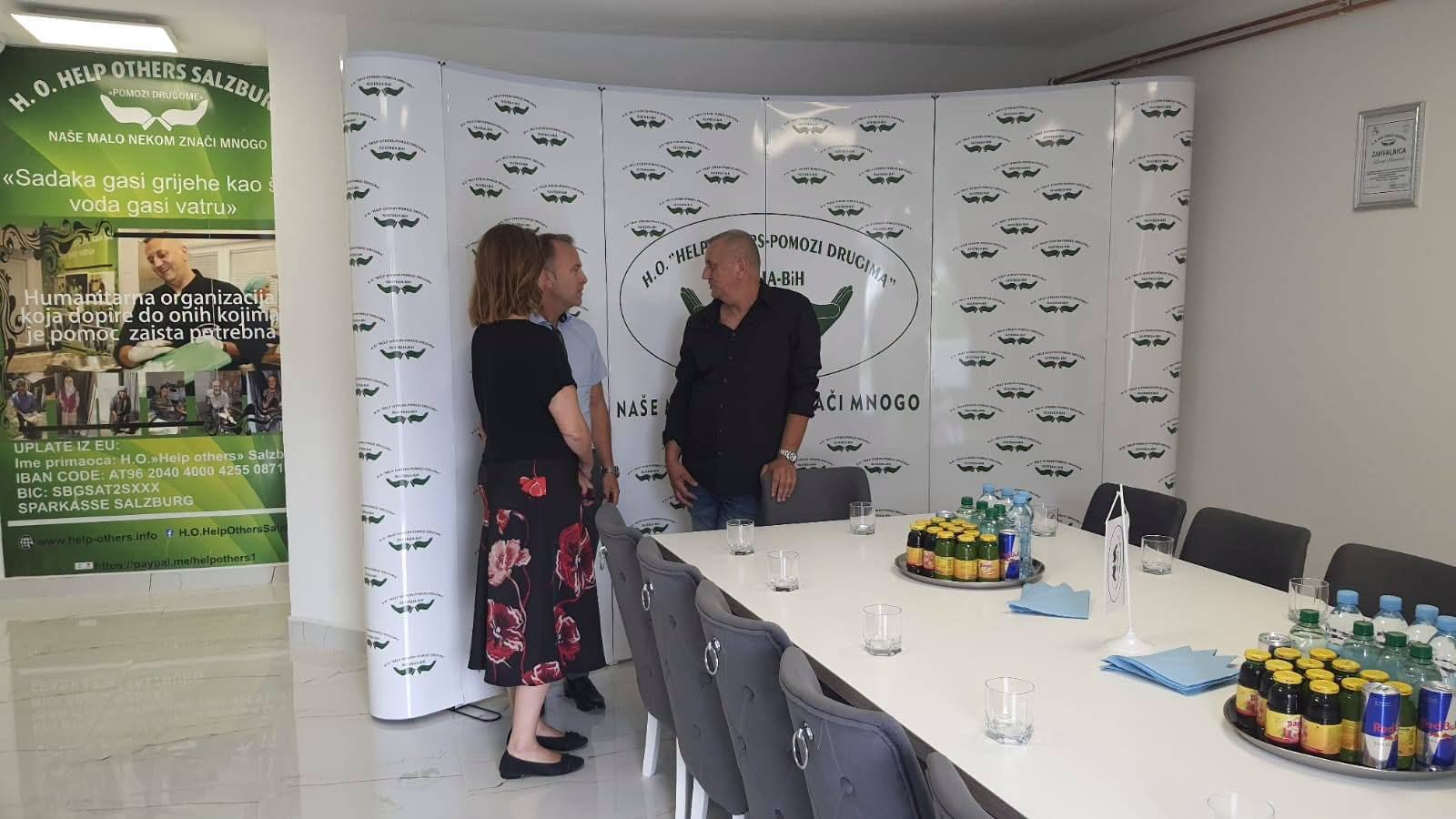 Gradonačelnik Salzburga Bernhard Auinger posjetio sjedište humanitarne organizacije HO Help Others – Pomozi drugima u Vitinici (FOTO)
