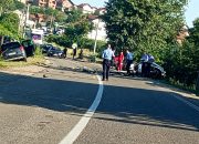 Dvije osobe zadobile teške povrede u jutrošnjoj saobraćajnoj nezgodi u Branjevu (FOTO)