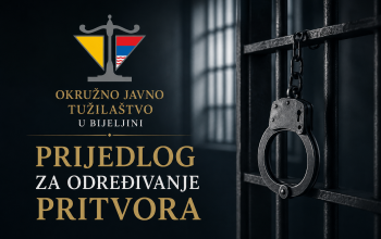 Pijani vozač udario maloljetnog pješaka, Orkužno javno tužilaštvo u Bijeljini zatražilo pritvor