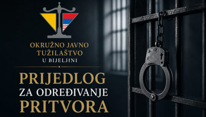 Pijani vozač udario maloljetnog pješaka, Orkužno javno tužilaštvo u Bijeljini zatražilo pritvor