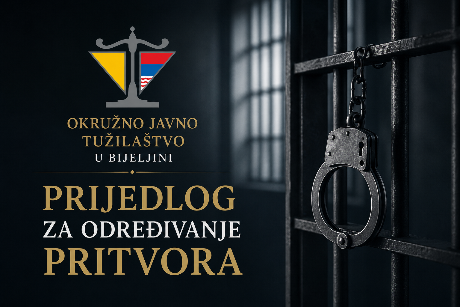 Pijani vozač udario maloljetnog pješaka, Orkužno javno tužilaštvo u Bijeljini zatražilo pritvor