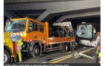 Autobus iz BiH se sudario u Njemačkoj, 15 povrijeđenih (VIDEO)
