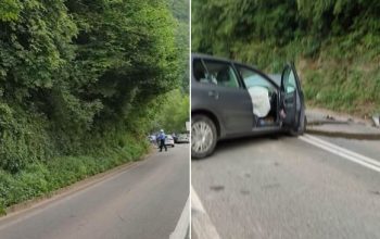 Dva lica povrijeđena u saobraćajnoj nezgodi kod Jošanice, saobaćaj dodatno otežan i usporen satima (FOTO)