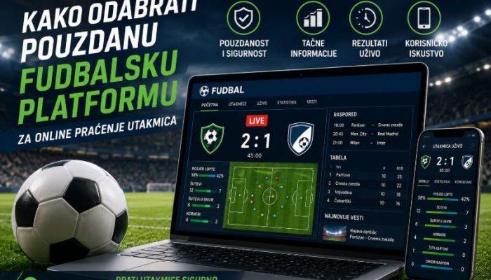 Kako odabrati pouzdanu fudbalsku platformu za online praćenje utakmica