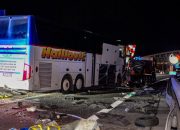 Autobus kalesijske firme učesnik teške saobraćajne nesreće kod Stuttgarta, 15 osoba povrijeđeno (FOTO)