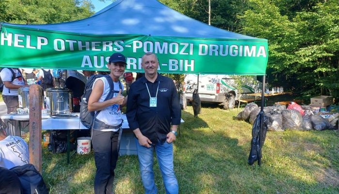 HO Help Others dočekao učesnike Marša mira u Potočarima uz hiljade osvježenja i obroka