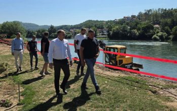 Počela izgradnja obaloutvrde na Drini u naselju Terminal (FOTO)