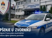 Državljanin Francuske uhapšen u Zvorniku zbog nanošenja tjelesnih povreda
