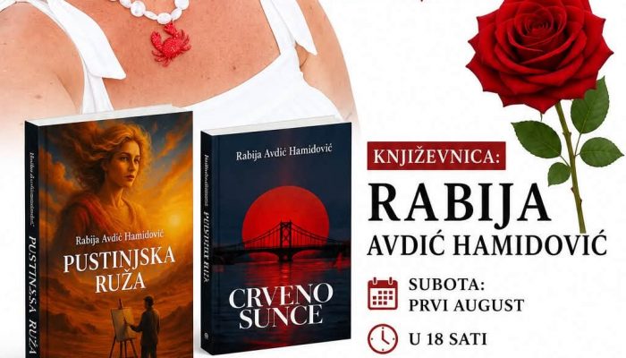 U Zvorniku promocija knjige „Crveno sunce i pustinjska ruža“ autorice Rabije Avdić-Hamidović