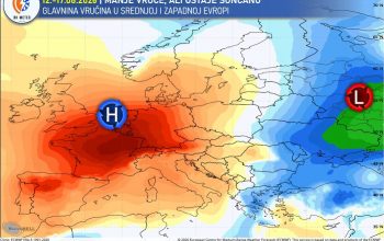 Kratko osvježenje, pa novi porast temperatura: Vikend donosi do 37°C, početkom sedmice moguća kiša