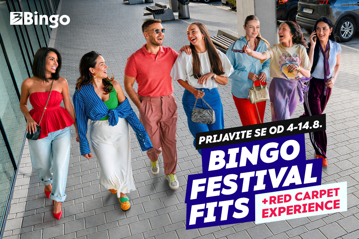 Otvorene prijave za Bingo Festival Fits: Odaberite outfit s omiljenim influencerom i zablistajte na Crvenom tepihu Sarajevo Film Festivala