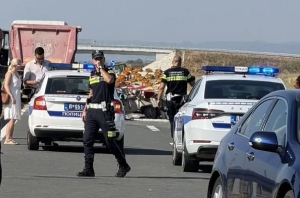 Uhapšen vozač koji je usmrtio dva radnika putarske službe na putu od Loznice prema Šapcu (FOTO)